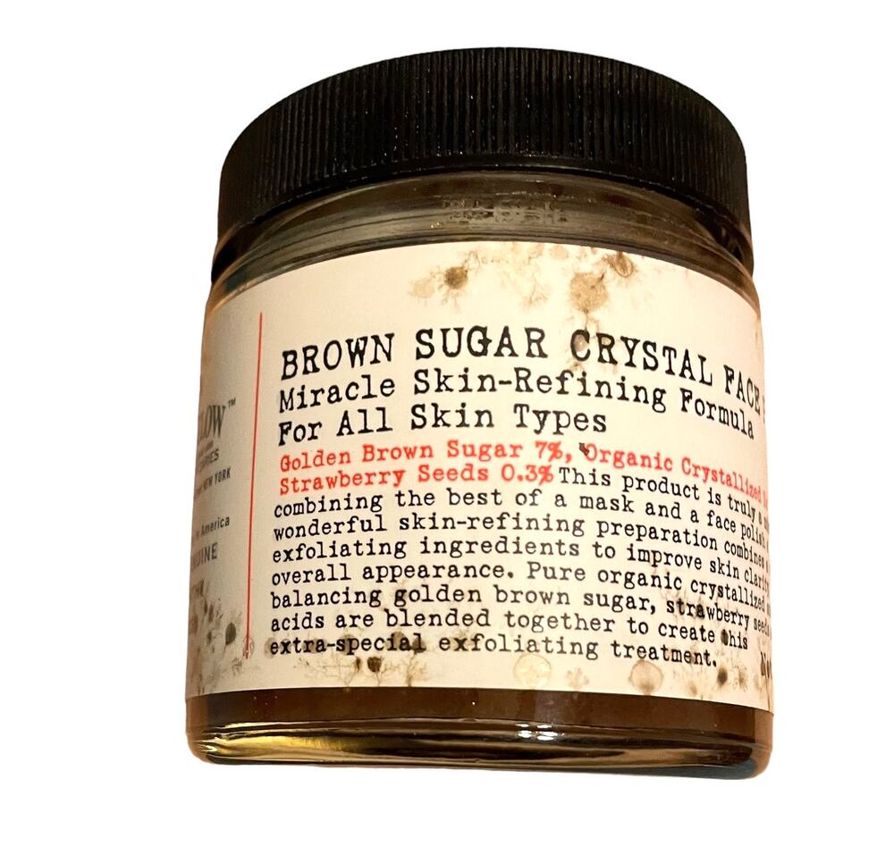 C O Bigelow Brown Sugar Crystal Face Polish Original Formula & Packaging NEW 4oz